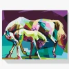 Pintura Diamante - Caballos de colores