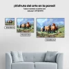 Pintura Diamante - Caballos en un campo