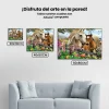 Pintura Diamante - Caballos hermosos