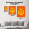 Pintura Diamante - Cabeza de León Polygon