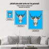 Pintura Diamante - Cabeza de ciervo poligonal