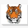Pintura Diamante - Cabeza de tigre