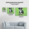Pintura Diamante - Cachorro en la hierba