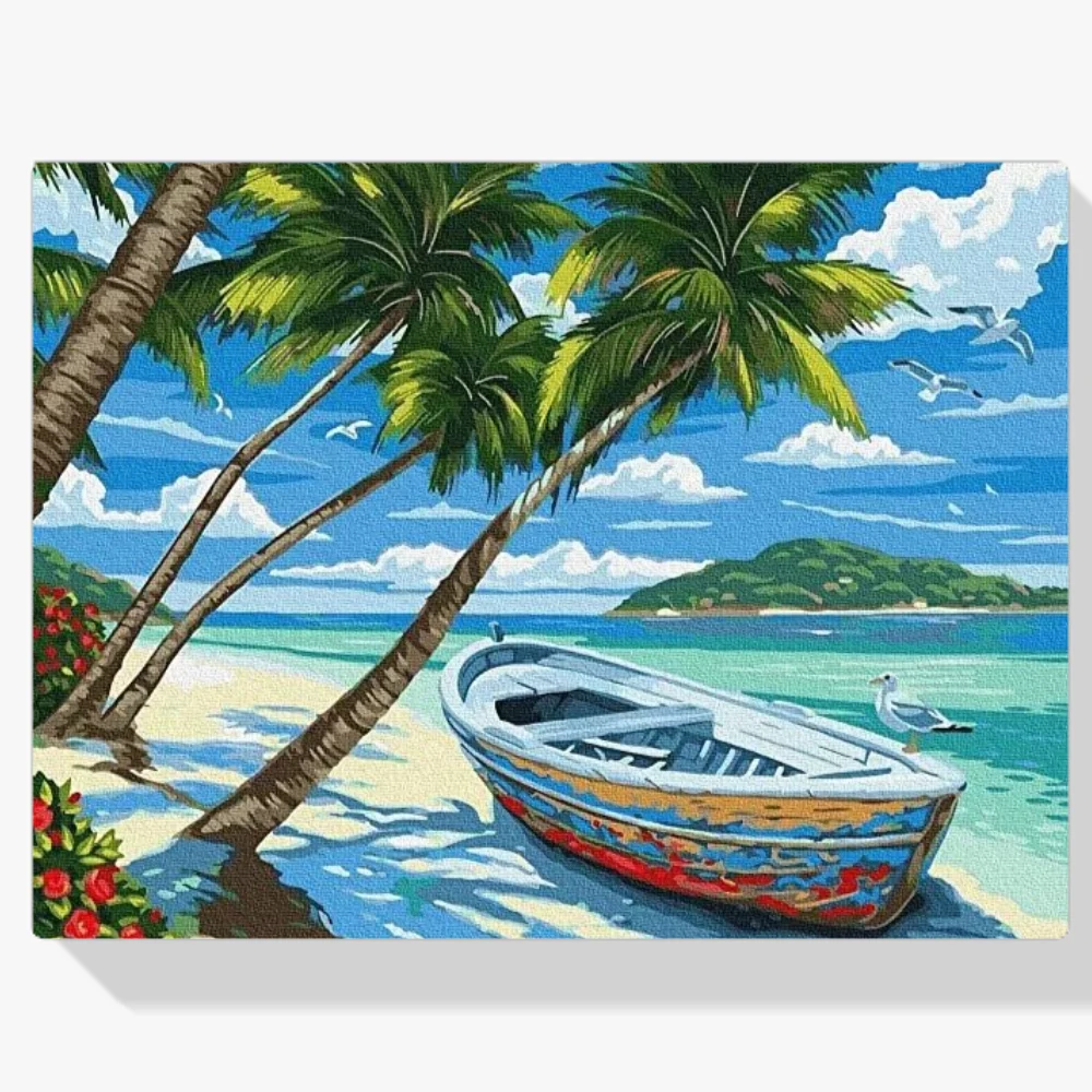 Pintura Diamante - Calma celestial