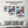 Pintura Diamante - Camachuelo Pájaro Blanco