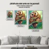 Pintura Diamante - Canto del búho