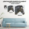 Pintura Diamante - Cebra cubista