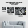 Pintura Diamante - Centrarse en la cebra