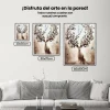 Pintura Diamante - Ciervo con astas de primavera