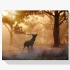 Pintura Diamante - Ciervos en el bosque