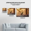 Pintura Diamante - Ciervos en el bosque