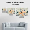 Pintura Diamante - Ciervos en la nieve