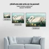Pintura Diamante - Cisne americano