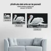 Pintura Diamante - Cisne blanco