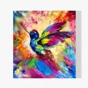 Pintura Diamante - Colibrí colorido