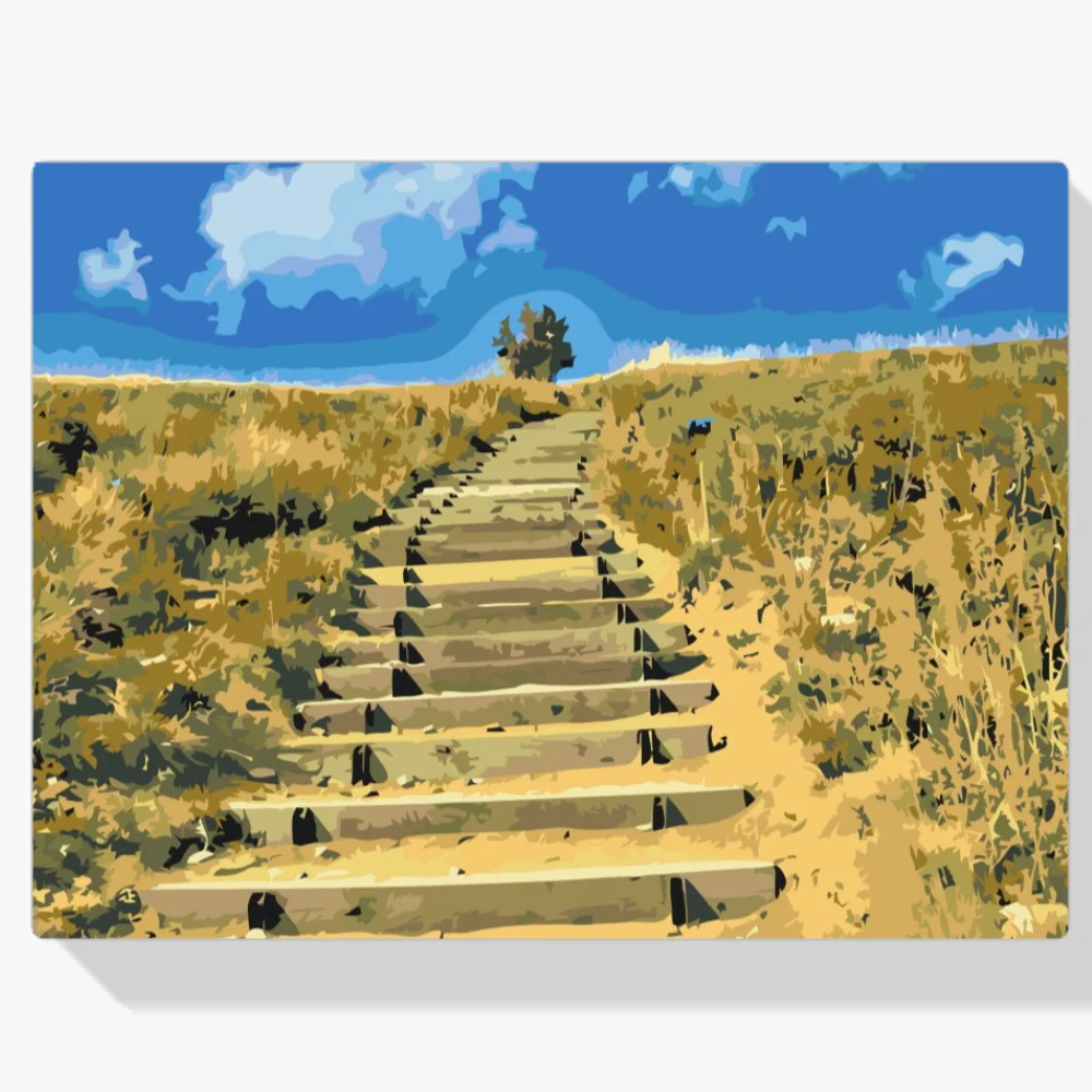 Pintura Diamante - Colinas de Bukov Polonia