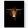 Pintura Diamante - Colores Retrato de una vaca montañesa