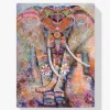 Pintura Diamante - Colorido Elefante