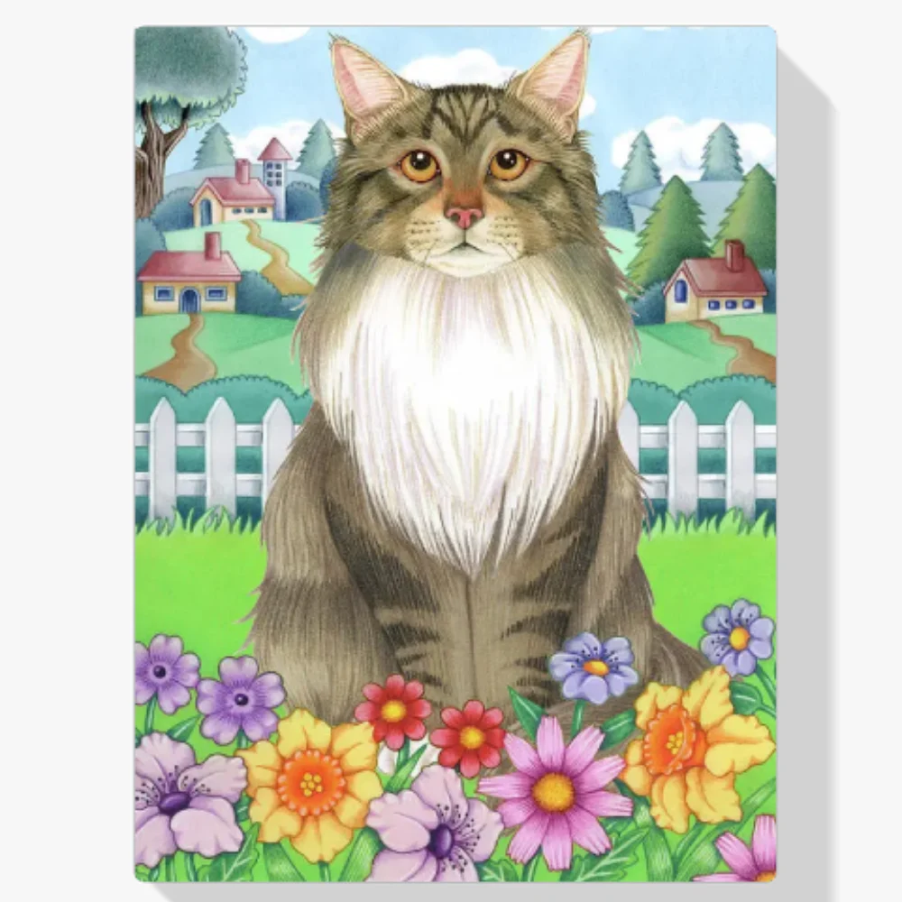 Pintura Diamante - Coon de primavera