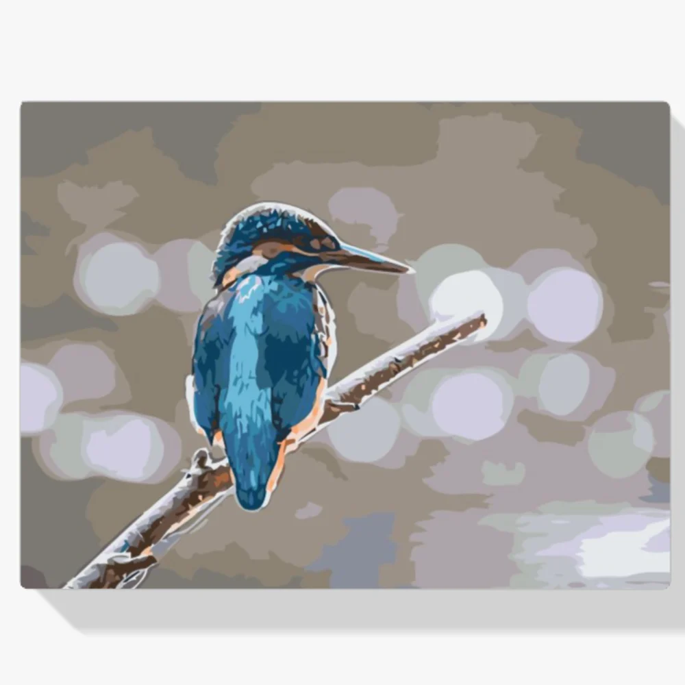 Pintura Diamante - Cordero en una rama