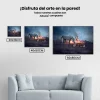 Pintura Diamante - Descanso de los caballos