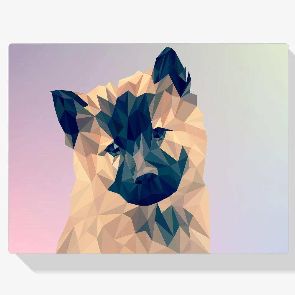 Pintura Diamante - Dibujo vectorial de cachorro