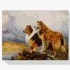 Pintura Diamante - Dos hermosos perros