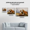 Pintura Diamante - Dos hermosos perros