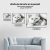 Pintura Diamante - Dulces gatitos