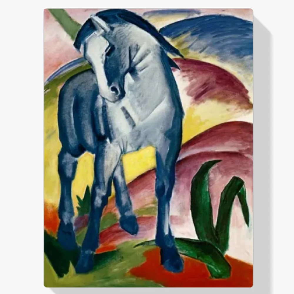 Pintura Diamante - El caballo azul