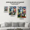 Pintura Diamante - El caballo azul