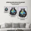 Pintura Diamante - El mundo en un abrazo de mono