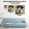 Pintura Diamante - El pirata lobo