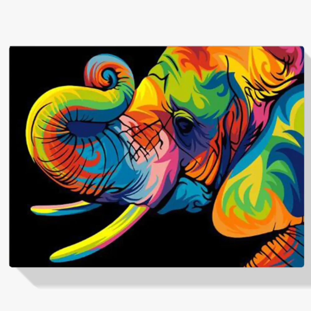 Pintura Diamante - Elefante