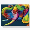 Pintura Diamante - Elefante abstracto