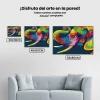 Pintura Diamante - Elefante abstracto