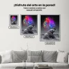 Pintura Diamante - Elefante colorido