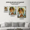 Pintura Diamante - Elefante con dama