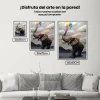 Pintura Diamante - Elefante con explosión de color