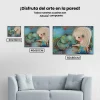 Pintura Diamante - Elefante con niña