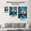 Pintura Diamante - Elefante en el país de las mariposas