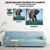 Pintura Diamante - Elefante en la naturaleza