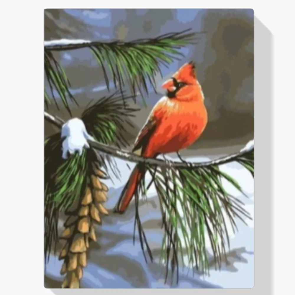 Pintura Diamante - En el reloj