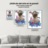 Pintura Diamante - Espalda de pájaro