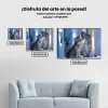 Pintura Diamante - Familia Gatos
