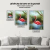 Pintura Diamante - Flamenco en la jungla