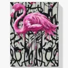 Pintura Diamante - Flamenco rosa