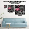 Pintura Diamante - Flamenco rosa