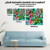 Pintura Diamante - Flamencos rosas