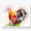 Pintura Diamante - Gallo de colores